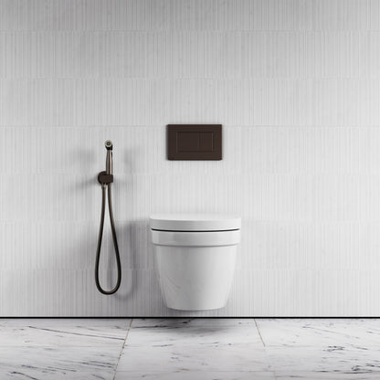 Lusso Deep Bronze Temperature Control Douche Shower Spray Kit