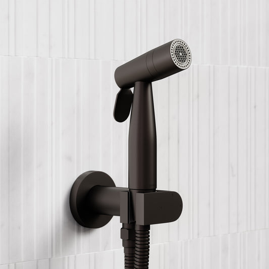 Lusso Deep Bronze Temperature Control Douche Shower Spray Kit