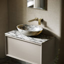 Elegance Arabescato Marble Countertop Basin 500mm