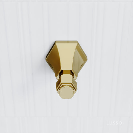 Eton Polished Brass Robe Towel Hook