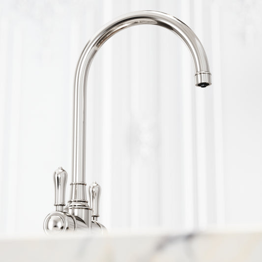 Filtrata Clarence Polished Nickel 4 in 1 Traditional Boiling Water Tap