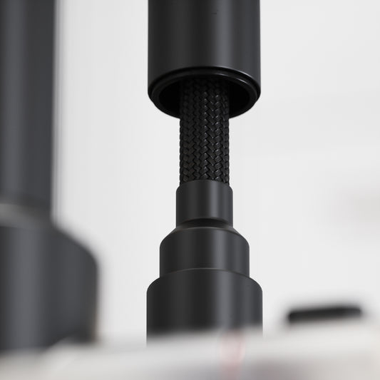 Filtrata Filtro Matte Black 4 in 1 Pull-out Boiling Water Tap