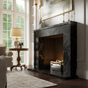 Collingham Nero Marquina Honed Marble Fireplace 1600mm