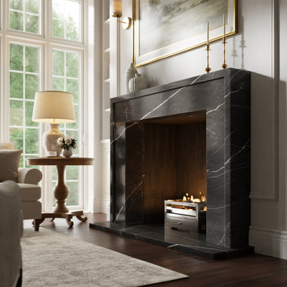 Collingham Pietra Grey Honed Marble Fireplace 1600mm