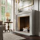 Corinthia Beige Limestone Honed Marble Fireplace 1600mm