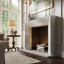 Reve Beige Limestone Honed Marble Fireplace 1600mm