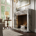Reve Calacatta Viola Honed Marble Fireplace 1600mm