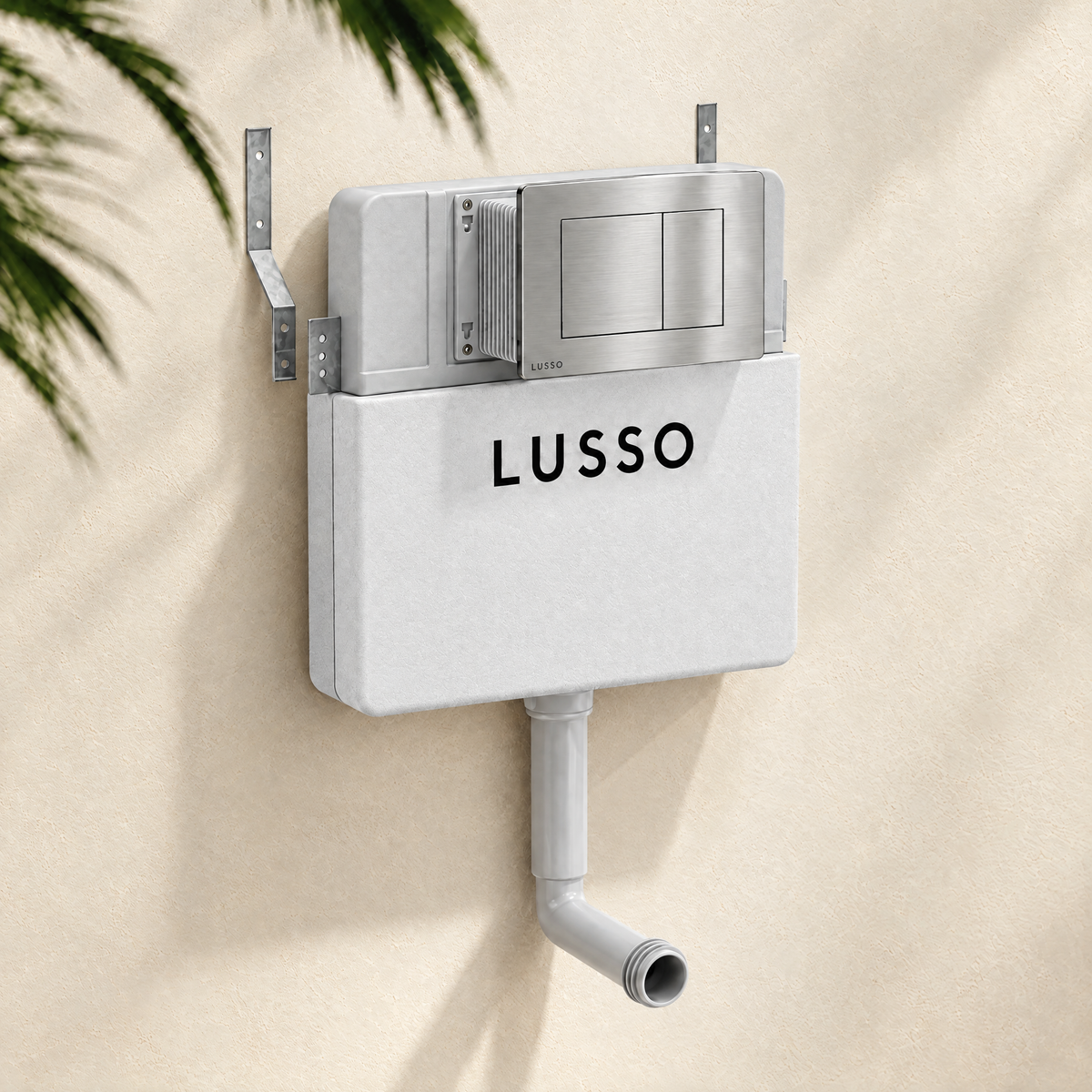 Senza Concealed Dual Flush Cistern with Flush Plate