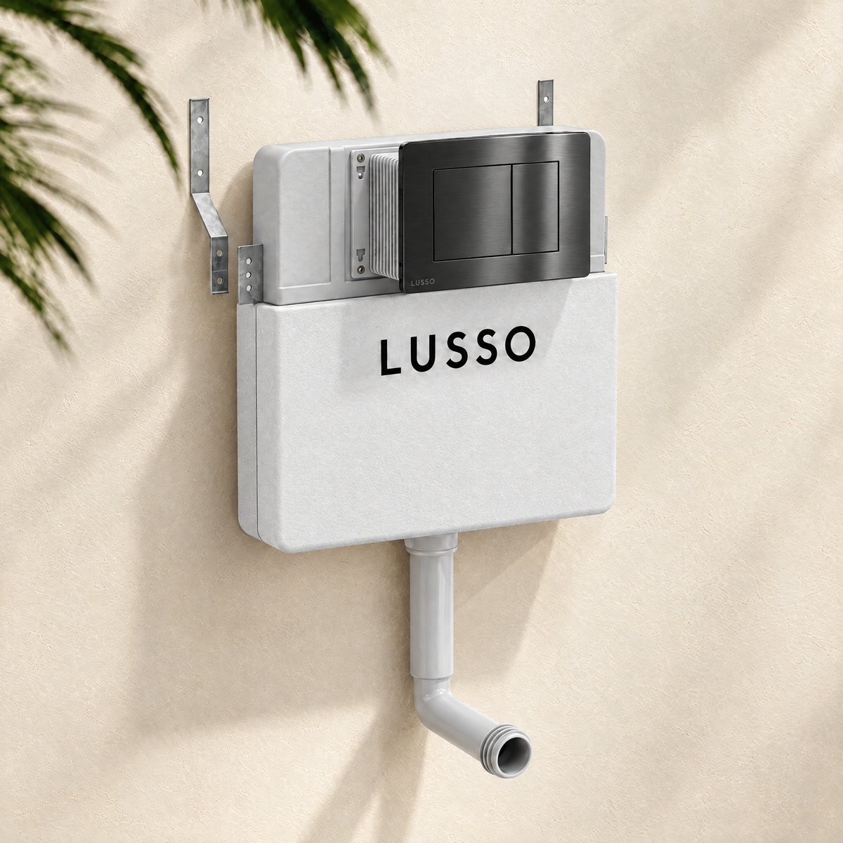 Senza Concealed Dual Flush Cistern with Flush Plate