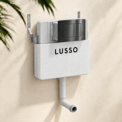 Senza Concealed Dual Flush Cistern with Flush Plate