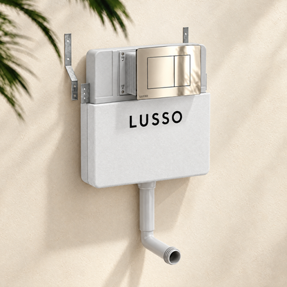 Senza Concealed Dual Flush Cistern with Flush Plate