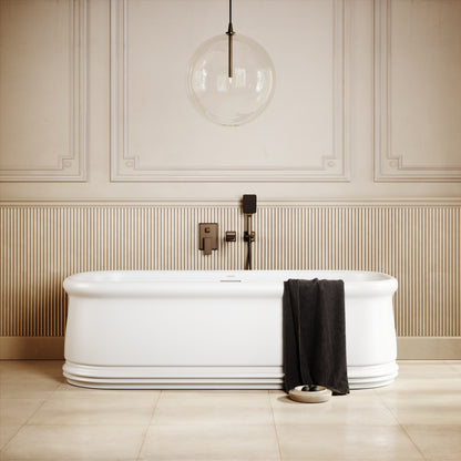 Grandeur Freestanding Stone Bath 1780mm