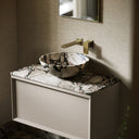 Italia Calacatta Viola Marble Countertop Basin 400mm
