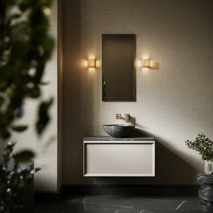 Italia Pietra Grey Marble Countertop Basin 400mm