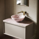 Annabel Pink Onyx Countertop Basin 400mm