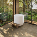 Lusso Light Yu Freestanding Japanese Soaking Bath 760mm