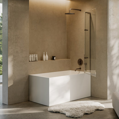 Lusso Light Kube Freestanding Bath 1400mm