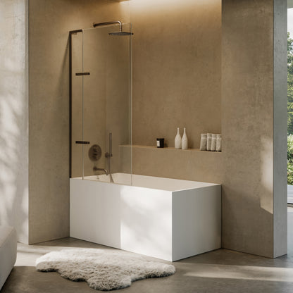 Lusso Light Kube Freestanding Bath 1400mm