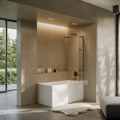Lusso Light Kube Freestanding  Bath 1400mm