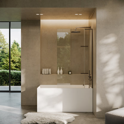 Lusso Light Kube Freestanding  Bath 1400mm