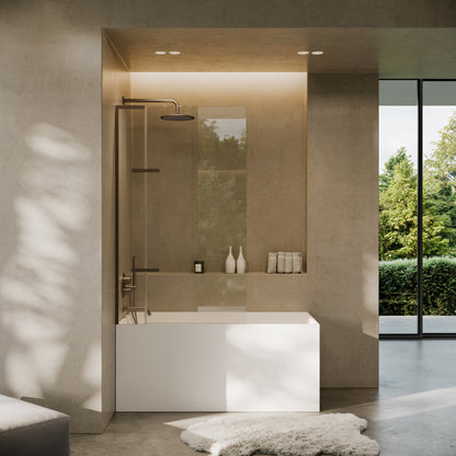 Lusso Light Kube Freestanding  Bath 1400mm