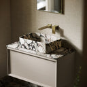 Kudos Calacatta Viola Marble Countertop Basin 455mm