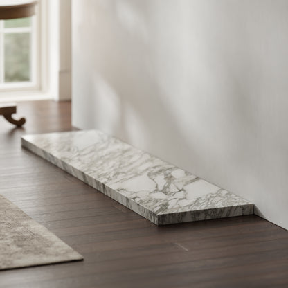 Marais Arabescato Honed Marble Outer Hearth - All Sizes