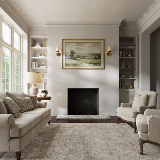 Marais Arabescato Honed Marble Outer Hearth - All Sizes