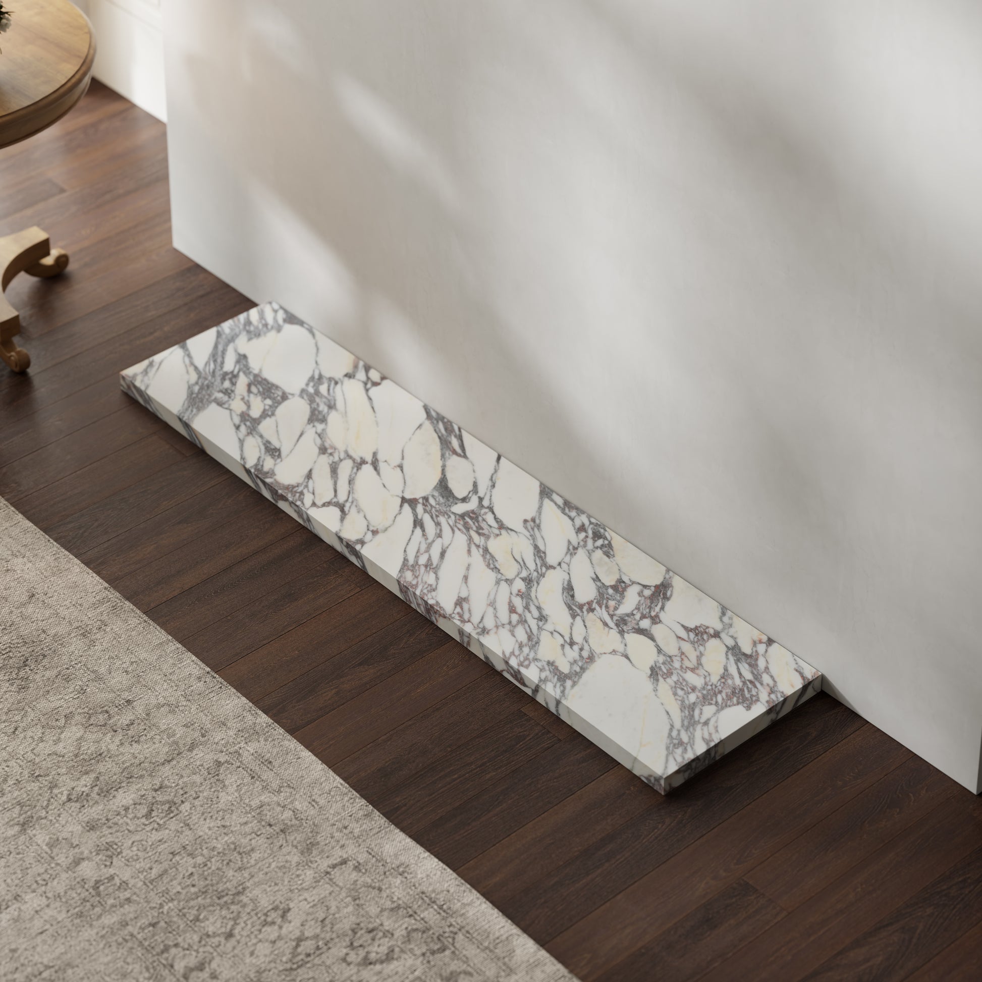 Marais Calacatta Viola Honed Marble Outer Hearth - All Sizes