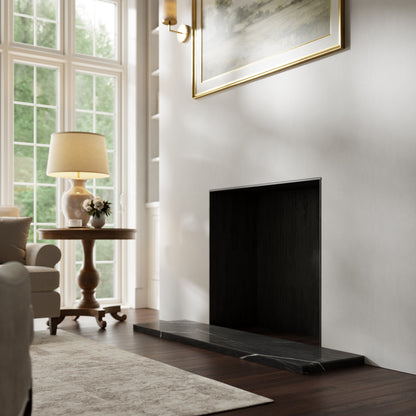 Marais Pietra Grey Honed Marble Outer Hearth - All Sizes
