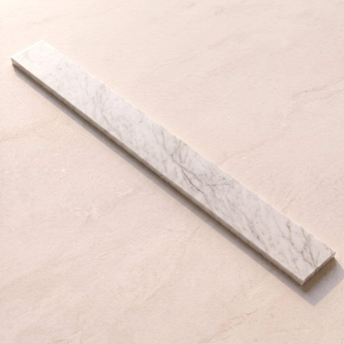 Deco Connaught & Charsley Carrara Marble Upstand 1200mm