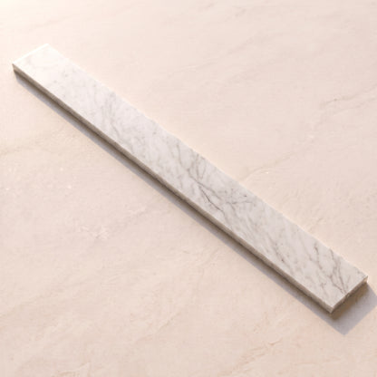 Deco Connaught & Charsley Carrara Marble Upstand 1200mm