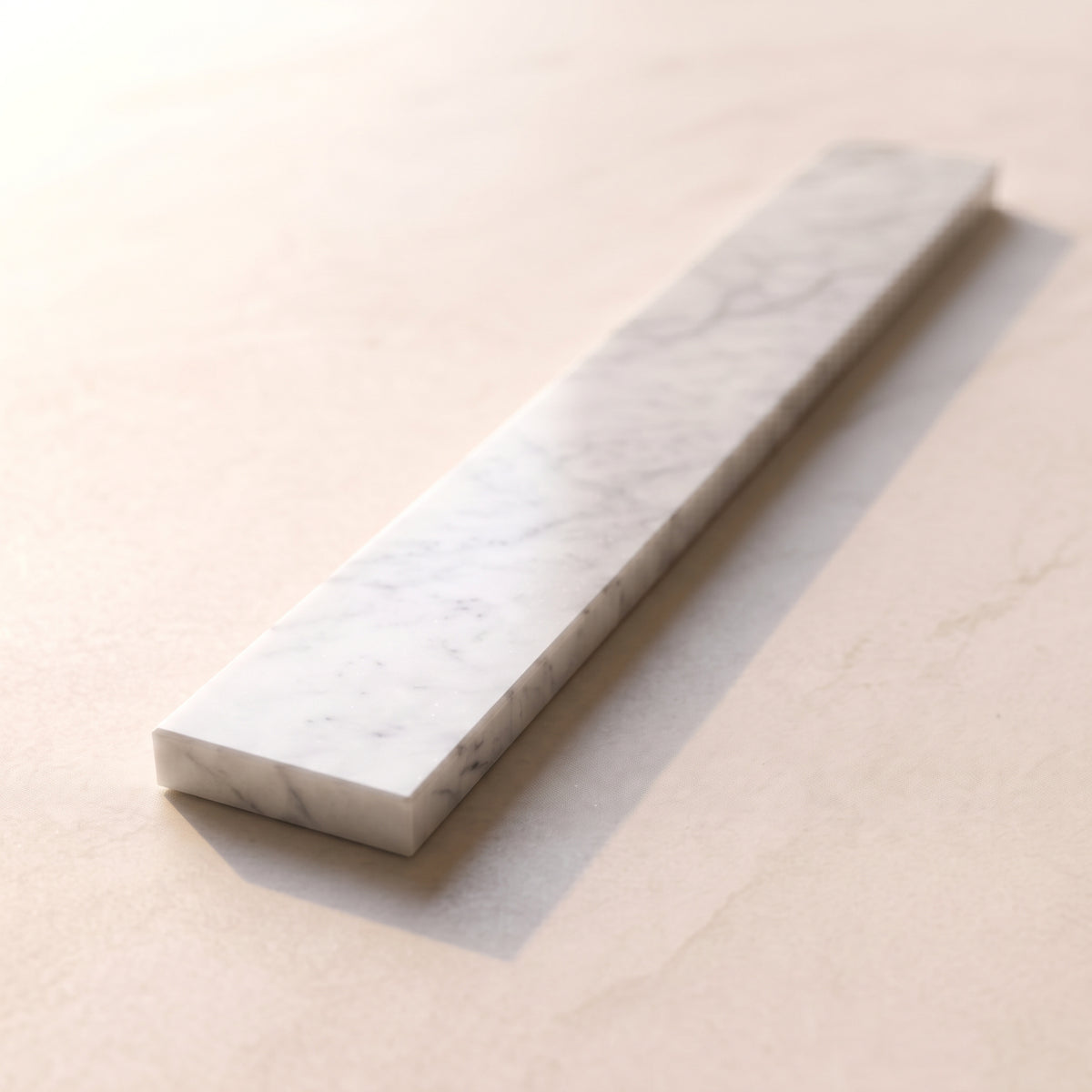 Deco Eaton Carrara Marble Upstand 800mm