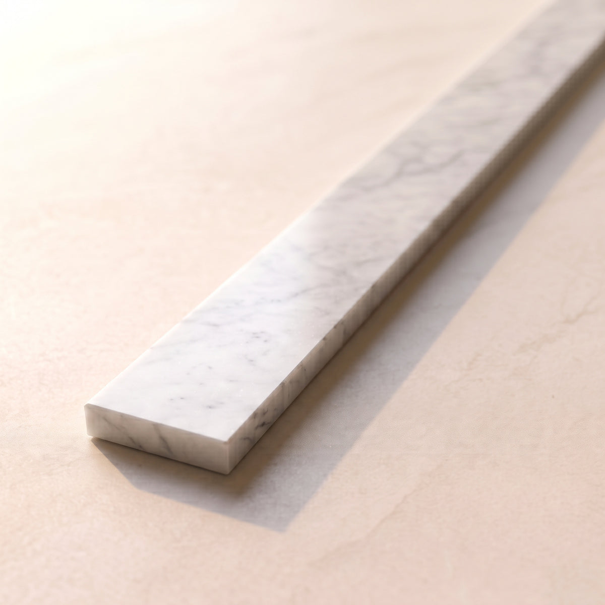 Deco Eaton Carrara Marble Upstand 1400mm