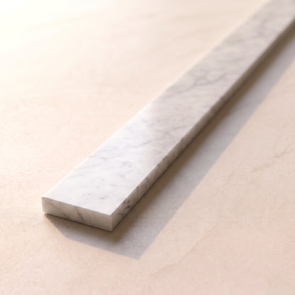 Deco Eaton Carrara Marble Upstand 1400mm