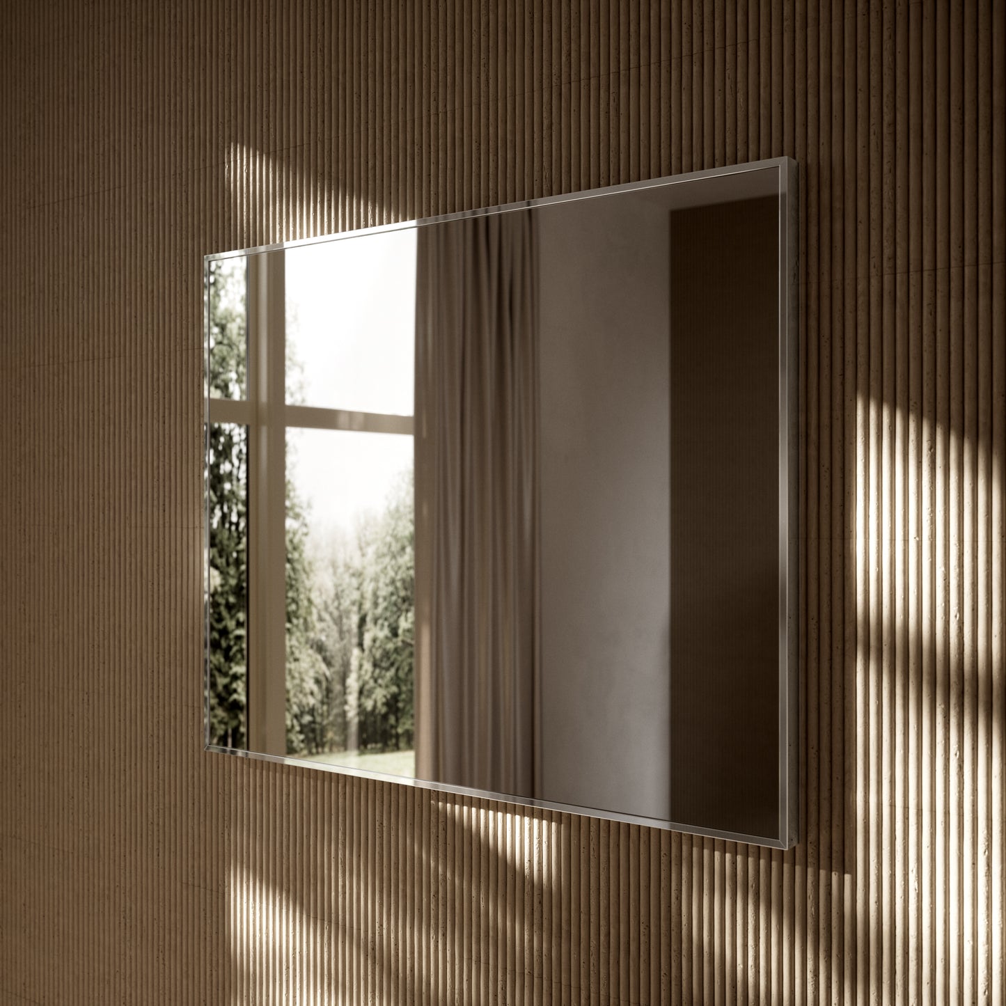 Moode Chrome Mirror 1000mm