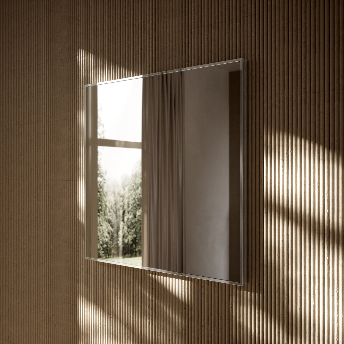 Moode Chrome Mirror 800mm