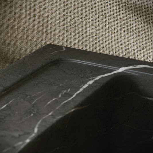 Patino Pietra Grey Marble Wall Hung Basin 700mm