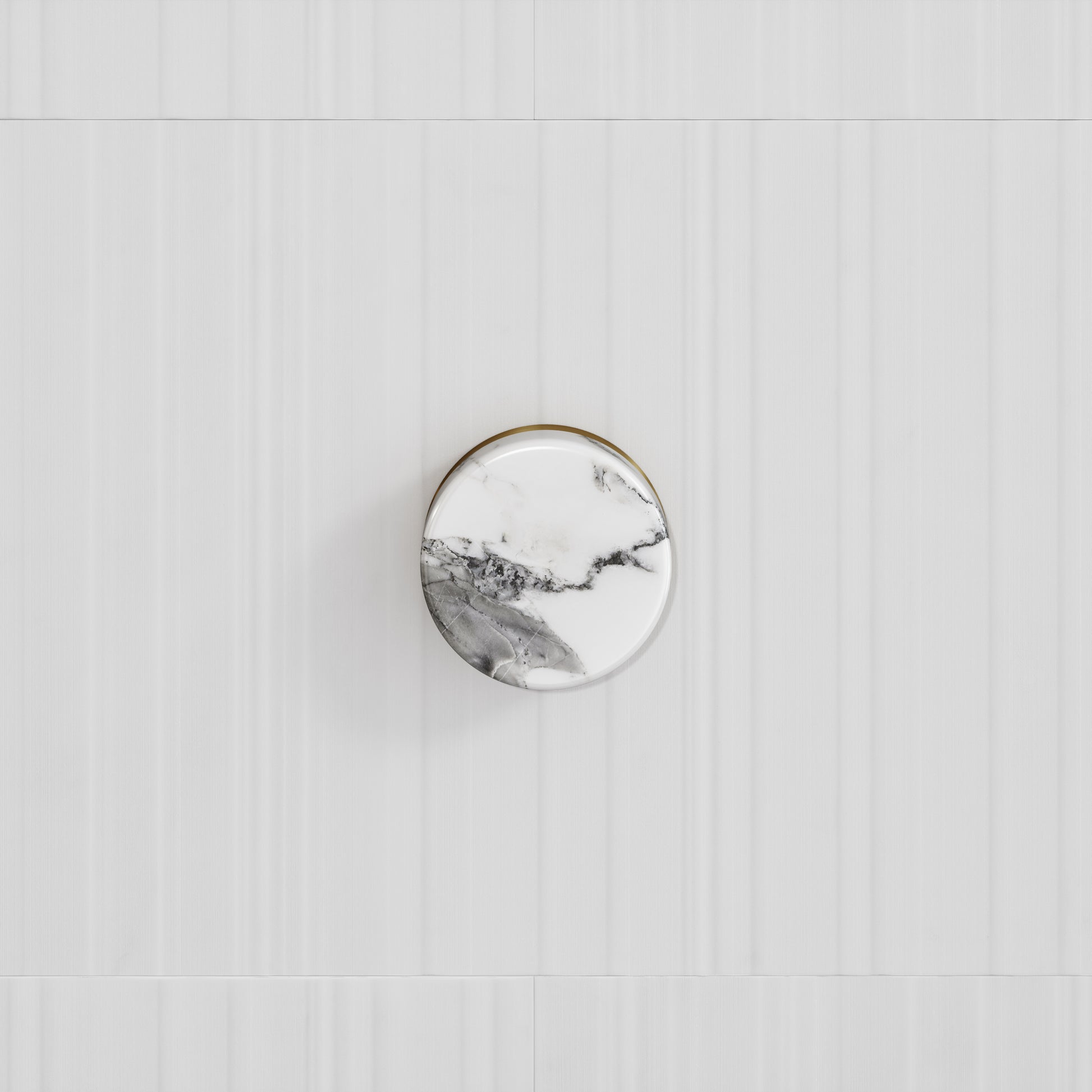 Porto Shower System (Brushed Gold & Arabescato Marble)
