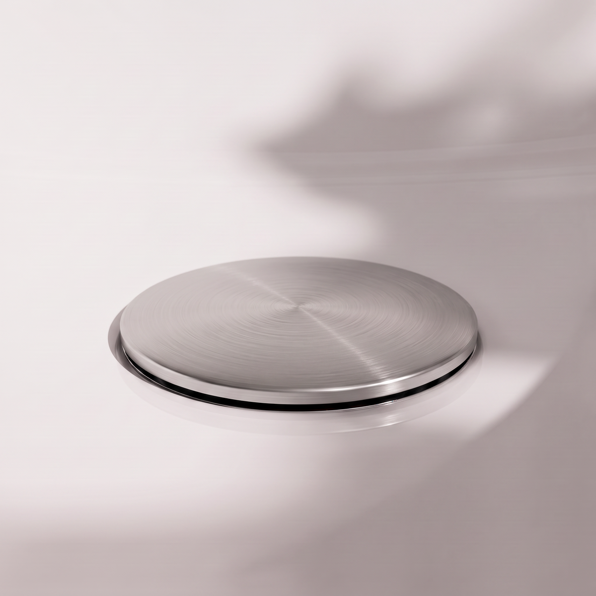 Luxe Brushed Stainless Slotted Click Clack Basin Waste