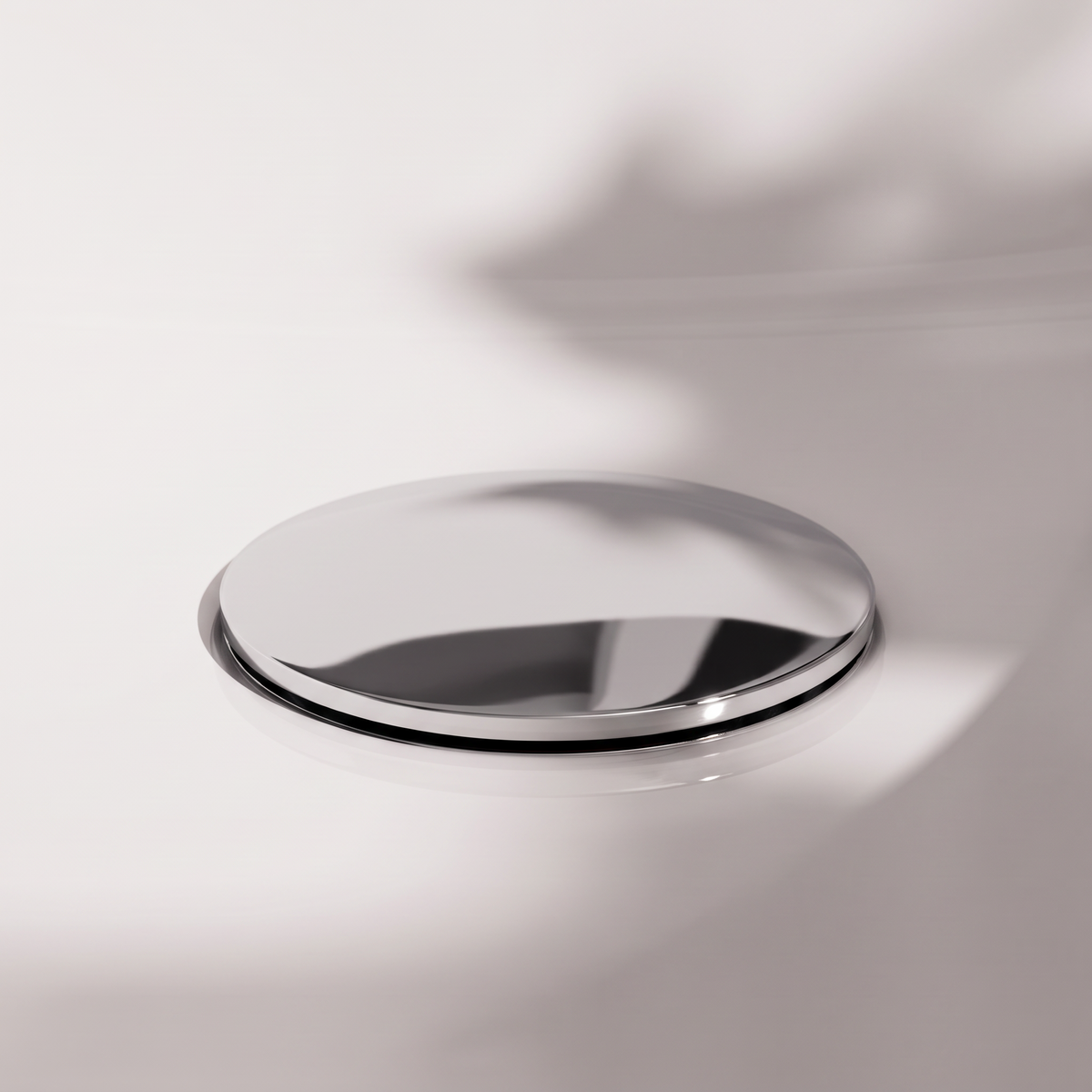 Luxe Chrome Slotted Click Clack Basin Waste