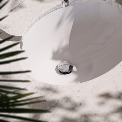 Luxe Chrome Slotted Click Clack Basin Waste