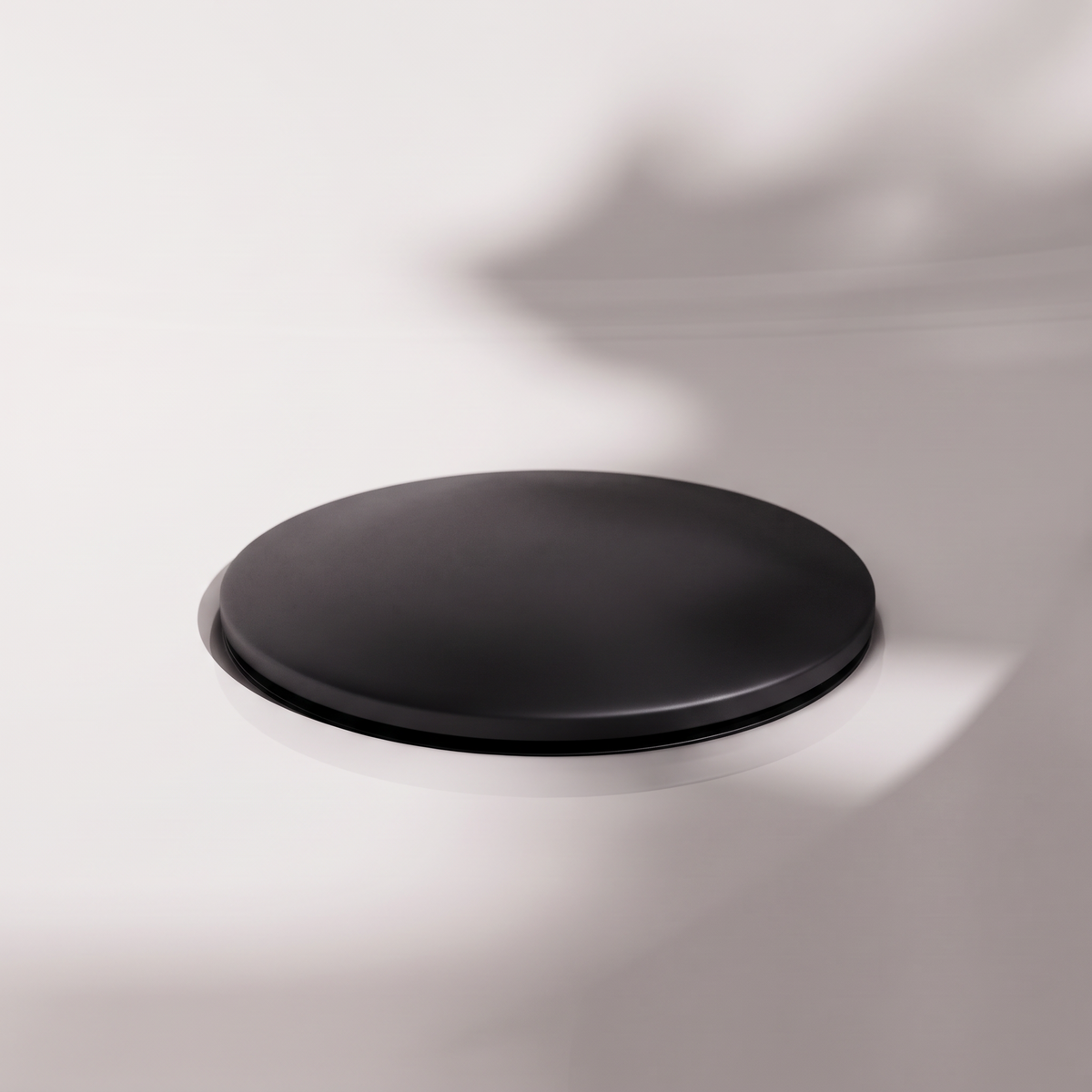 Luxe Matte Black Slotted Click Clack Basin Waste