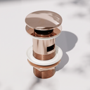 Luxe Rose Gold Slotted Click Clack Basin Waste