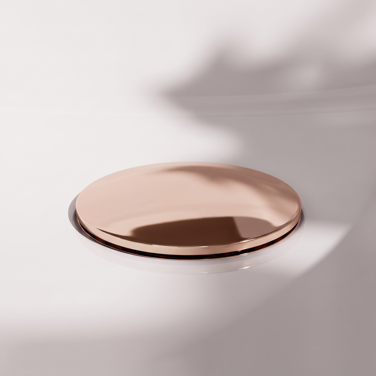 Luxe Rose Gold Slotted Click Clack Basin Waste