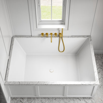 Lusso Light Sorrento Double Inset Bath 1700mm