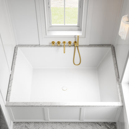 Lusso Light Sorrento Double Inset Bath 1700mm