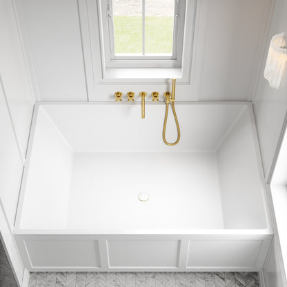 Lusso Light Sorrento Double Inset Bath 1700mm