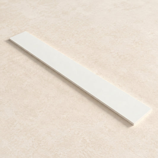 Stone Matte White Upstand Splashback 1200mm