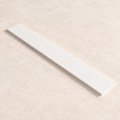 Stone Matte White Upstand Splashback 1400mm